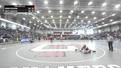 116 lbs Round 3 (3 Team) - Tuffy Griffith, Gouverneur Sr HS vs Jonah Stevens, Salem-Cambridge Sr HS