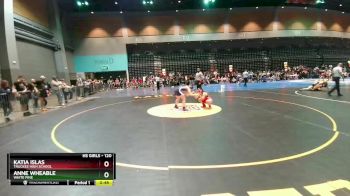 120 lbs Cons. Round 3 - Katia Islas, Truckee High School vs Anne Wheable, White Pine