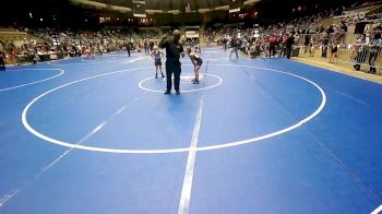 85 lbs Semifinal - Renny Hockert, Dawg Wrestling vs Avery Taylor, Brushy Wrestling Club