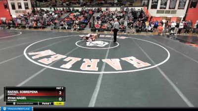 138 lbs Cons. Round 4 - Ryan Nagel, McHENRY vs Rafael Sobrepena, HUNTLEY