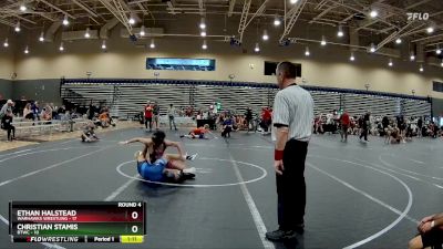 100 lbs Round 4 (8 Team) - Christian Stamis, BTWC vs Ethan Halstead, Warhawks Wrestling