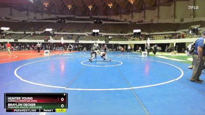 National 6-8 80 1st Place Match - Hunter Young, Guerrilla Wrestling (GWA) vs Braylon Decker, Poquoson Athletic Association