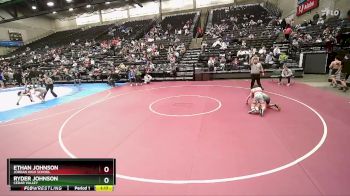 109 lbs Cons. Round 2 - Ethan Johnson, Jordan High School vs Ryder Johnson, Cedar Valley