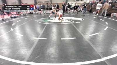 126 lbs 3rd Place - Marquavious Lane, South Georgia Athletic Club vs Major Chambers, Rockmart Takedown Club