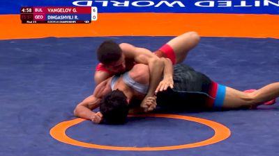 57 kg Bronze - Georgi Vangelov, BUL vs Roberti Dingashvili, GEO