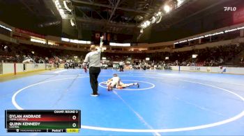 144 lbs Champ. Round 3 - Quinn Kennedy, Casteel vs Dylan Andrade, Yuma Catholic