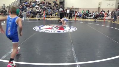 70 lbs Cons. Round 2 - Grayson Ferguson, Owatonna Wrestling Academy vs Miles Maes, The Complete Wrestler