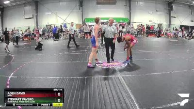 138 lbs Champ. Round 2 - Aden Davis, BPAC vs Stewart Favero, Reverence Wrestling Club