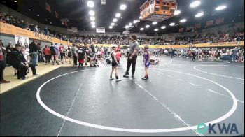 58 lbs Quarterfinal - Brittin Schwab, Smith Wrestling Academy vs Harper Harris, Shelton Wrestling Academy