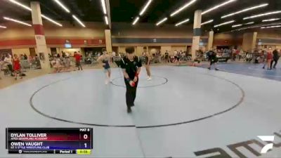 152 lbs Quarterfinal - Dylan Tolliver, Apex Grappling Academy vs Owen Vaught, KT 3 Style Wrestling Club