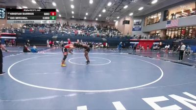 190 lbs Cons. Quarter - Gio Mitchell, Katy Jordan vs Kristian Barrios, El Paso Hanks