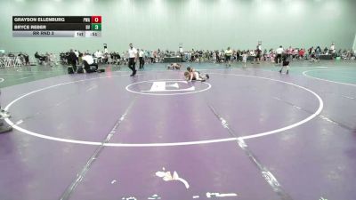 95 lbs Rr Rnd 3 - Grayson Ellenburg, Parabellum Panthers - EL vs Bryce Reber, Buffalo Valley-Black - EL