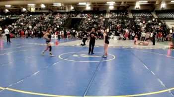 115-124 lbs Cons. Round 1 - Hannah Burris, 88 Wrestling vs Morgan Maschmann, Beatrice Wrestling Club