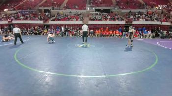 157 lbs Round 3 - 2nd Wrestleback And Semi-finals(16 Team) - Edgardo Aguilar, Amarillo Caprock vs Blake Brigance, Frisco Wakeland