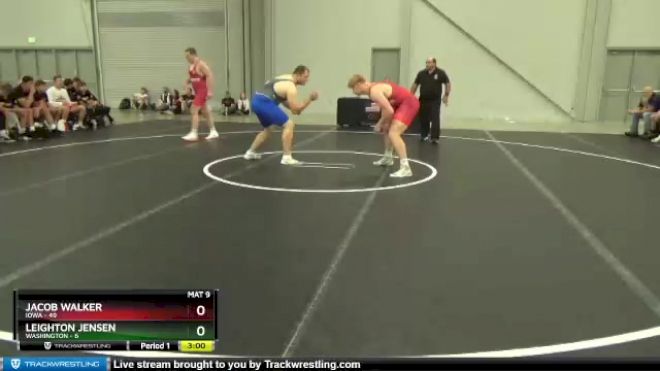 285 lbs Placement Matches (16 Team) - Jacob Walker, Iowa vs Leighton Jensen, Washington