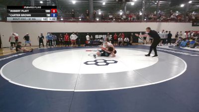 97 kg 3rd Place Match - Robert Platt, Tar Heel Wrestling Club vs Carter Brown, Team Missouri Select