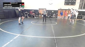 165 lbs Quarterfinal - Evan Schibi, Gilbert/Torr/Wolc vs Noah Soucie, Enfield