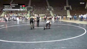7A 132 lbs Quarterfinal - Mason Varn, Daphne vs Timothy Luttrell, Smiths Station Hs