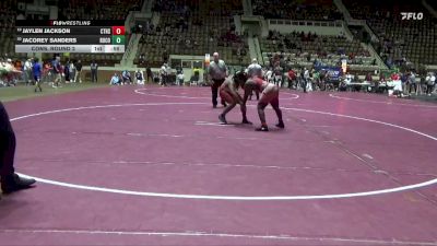 6A 215 lbs Cons. Round 2 - Jaylen Jackson, Central Tuscaloosa vs Jacorey Sanders, Russell County