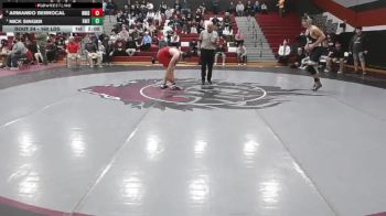 172 lbs Semifinal - Armando Berrocal, Bristol vs Nick Singer, Faith Christian Academy