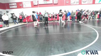 126 lbs Quarterfinal - Coy Sampson, Grove Takedown Club vs Bentlee Wright, Hornet Wrestling Club