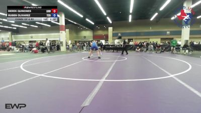 165 lbs Consi Of 8 #2 - Derek Quinones, Lubbock-Cooper High School Wrestling vs Ruben Olivarez, Texas