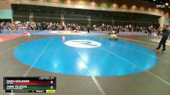 157 lbs Cons. Round 6 - Chris Villegas, Rancho Bernardo vs Owen Keslinger, Sutter