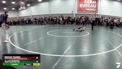 49 lbs Cons. Round 5 - Brooks Fawber, Midlothian Miners Wrestling Club vs Elijah Bogdan, Osprey Wrestling Club