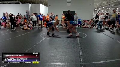 152 lbs Finals (8 Team) - Katherine Stewart, POWA vs Alexandra Lubczenko, Misfits Smashing Pumpkins