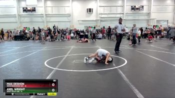 56 lbs Round 2 (6 Team) - Max Deshon, Neighborhood WC vs Axel Wright, Ohio Gold 10K