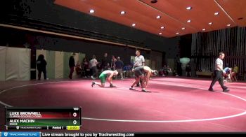 160 lbs Cons. Round 2 - Alex Machin, Osage vs Luke Brownell, Clarion-Goldfield-Dows