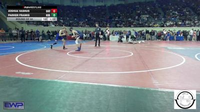 123 lbs Round Of 64 - Joshua Vashus, Bartlesville JH vs Parker Franks, Noble Takedown Club