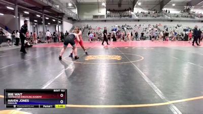 115-132 lbs Round 2 - Irie Wait, Terminator Wrestling Academy vs Haven Jones, Missouri