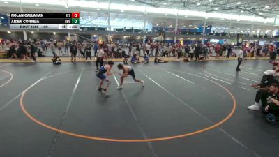 120 lbs Cons. Round 4 - Aiden Correia, Riverdale vs Nolan Callahan, Beat The Streets-Chicago