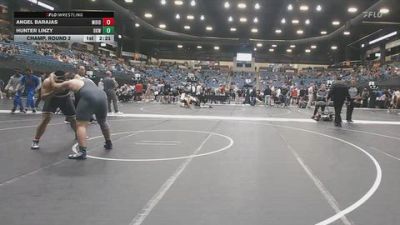 285 lbs Champ. Round 2 - Angel Barajas, Morningside (Iowa) vs Hunter Linzy, Oklahoma Wesleyan