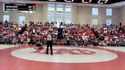 150 lbs Champ. Round 1 - Bryan Keane, Montgomery Bell Academy vs Kohl Vargas, Briarcrest Christian School