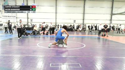 145 lbs Round Of 64 - Carter Straight, VA vs Jacob Bannister, SC
