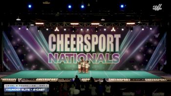 Thunder Elite - 4-Cast [2026 L4 Youth - D2 Day 1] 2026 CHEERSPORT National All Star Cheerleading Championship