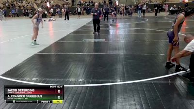 91 lbs Semifinal - Austin Haney, Grindhouse vs Nia Luckett, Lawrence County Wrestling Club