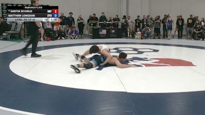 65 kg Cons. Rd Of 64 - Austin Schield, Inland Northwest Wrestling Training Center vs Matthew Longdon, St. Pius X High School Wrestling