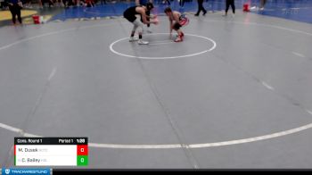 161-170 lbs Cons. Round 1 - Chase Bailey, Holdrege vs Mason Dusek, Norfolk Catholic Takedown Club