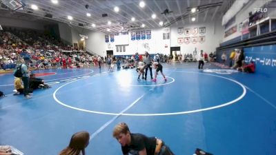 115 lbs Champ. Round 1 - Leyton Puente, Carey Jr High vs Easton Hill, Clear Creek Middle School