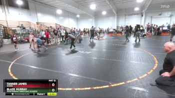 70 lbs 1st Place Match - Blaze Murray, Spartanburg Wrestling Academy vs Tanner James, SCSOW