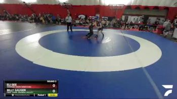 157-160 lbs Round 2 - Billy Gauger, First There Training Facility vs Eli Gee, Warrior Youth Wrestling