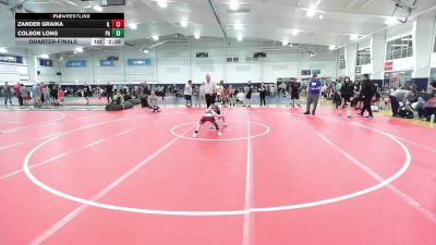 M-80 lbs Quarterfinal - Zander Graika, IL vs Colson Long, PA
