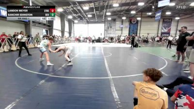 119 lbs Rr Rnd 1 - Landon Meyer, Shore Thing Beach vs Sanchir Edington, Revival Orange