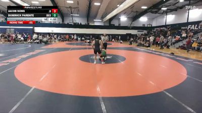 165 lbs Champ. Round 1 - Dominick Parente, Brockport vs Jacob Song, Johns Hopkins