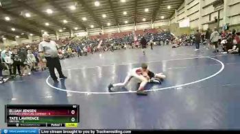 63 lbs Champ Round 1 (16 Team) - Elijah Jensen, Punisher Wrestling Company vs Tate Lawrence, Oregon