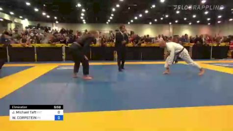 Johnathan Michael Taft vs WILLIAM CORPSTEIN 2022 World Master IBJJF Jiu-Jitsu Championship
