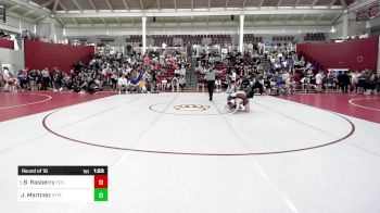 106 lbs Round Of 16 - Brice Rasberry, Fellowship Christian vs Jagger Martinez, St. Paul's School